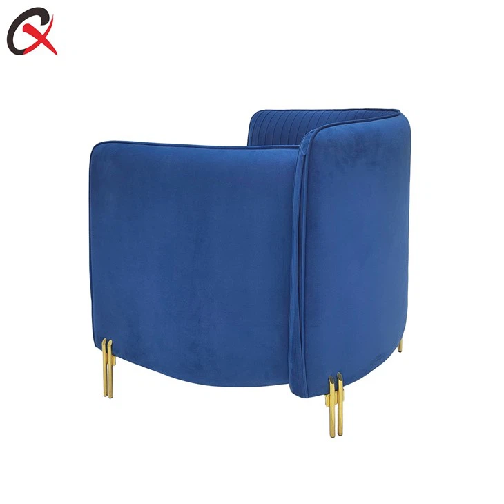 Velvet Upholstered Chair
