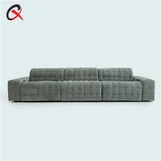 Recliner Power Ffabrig