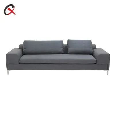 Soffa Ffabrig 3 Sedd