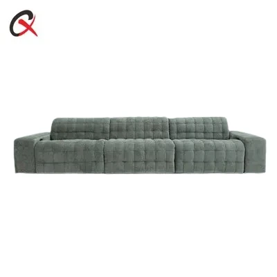 Recliner Power Ffabrig